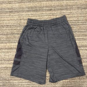 Tek Gear Youth Athletic Shorts 10/12 Medium Boys Charcoal Pattern